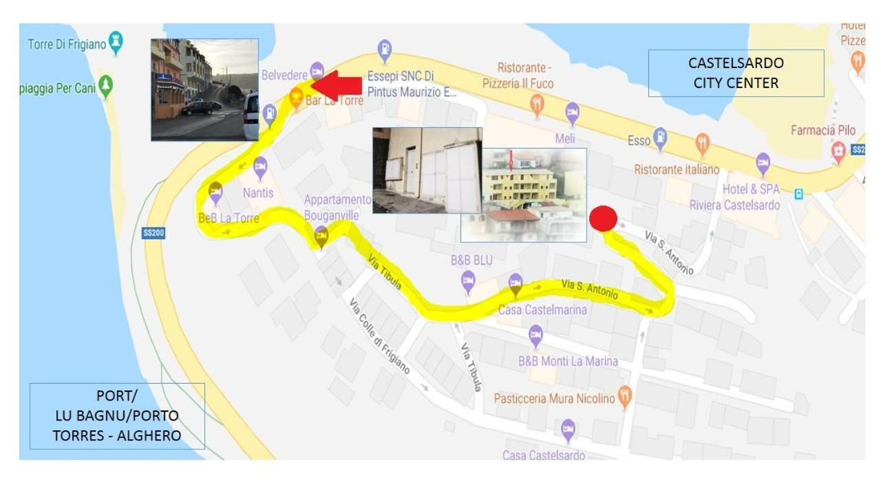 Apartamento Il Doppio Nodo Castelsardo Exterior foto